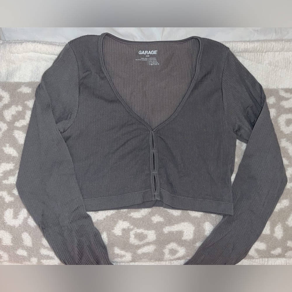 Long Sleeve Crop Top